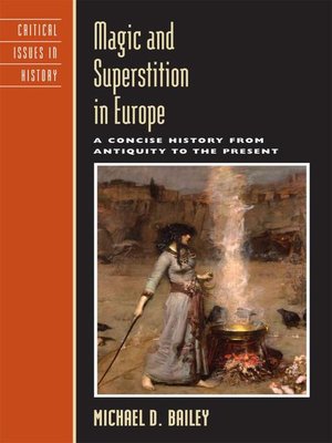 cover image of Magic and Superstition in Europe